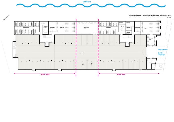 Wohnen am Dorfbach, Tiefgarage Haus Nord & Haus Süd Wohnen am Dorfbach, Tiefgarage Haus Nord & Haus Süd