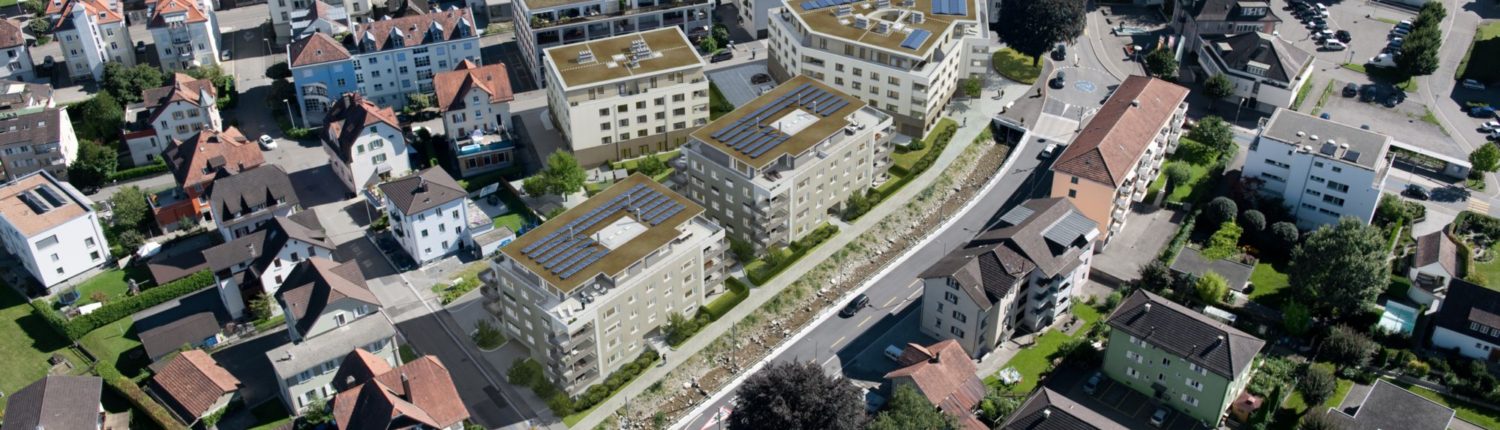 Visualisierung «Wohnen am Dorfbach» Visualisierung «Wohnen am Dorfbach»